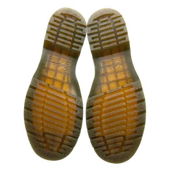 NWOT DR. MARTEN 2976 Yellow Stitch Smooth Leather Chelsea Boots Women US 11 - Picture 10 of 14